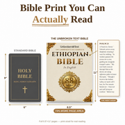 Unbroken Text™ Complete Ethiopian Bible