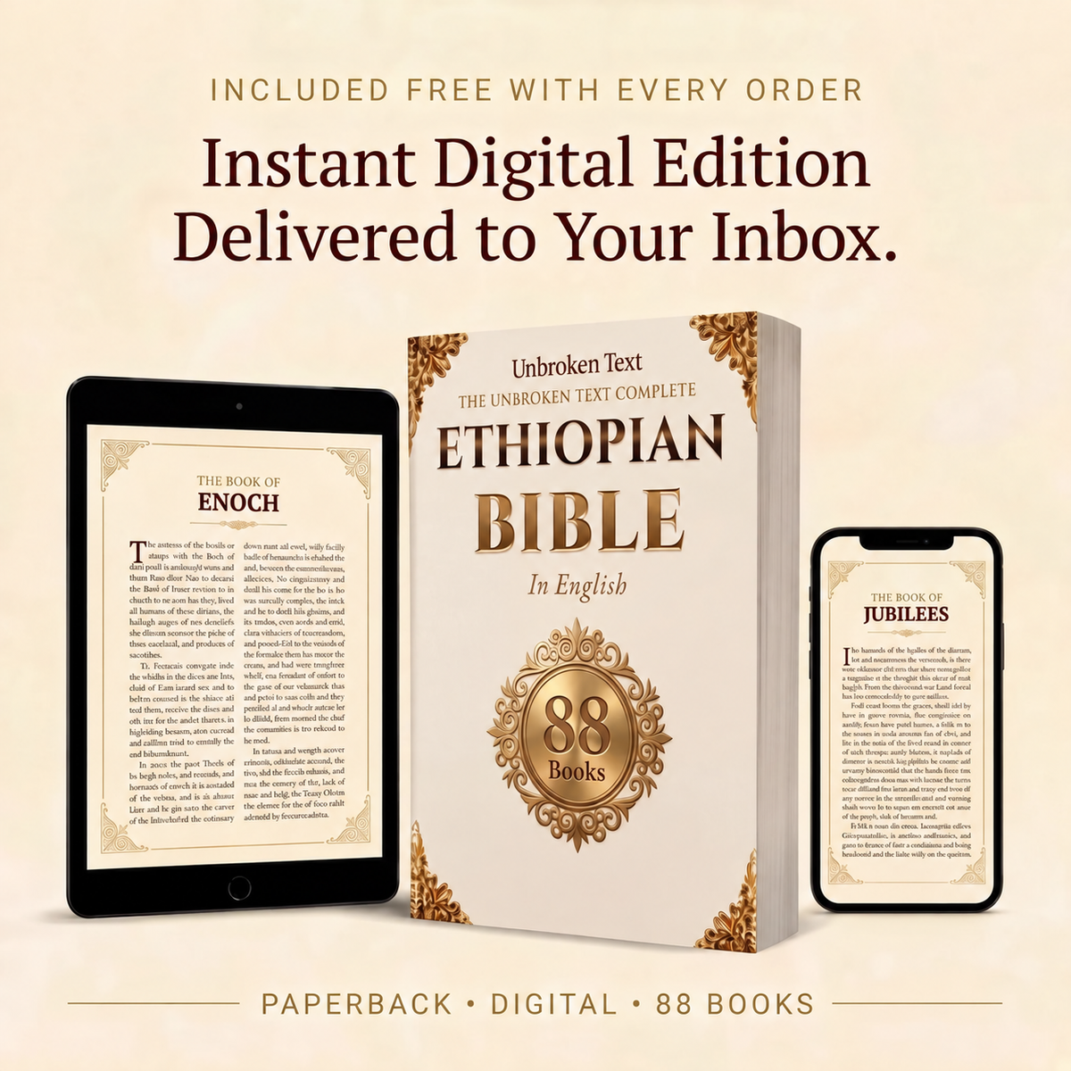 Unbroken Text™ Complete Ethiopian Bible